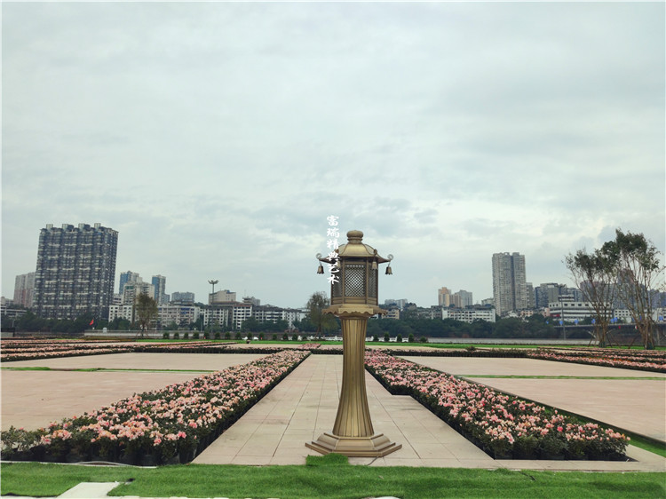 铜景观灯